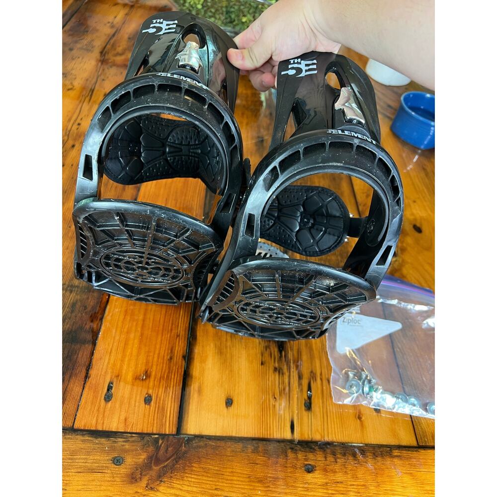 5th Element Stealth 3 Bindings Black and silver - Picture 3 of 15